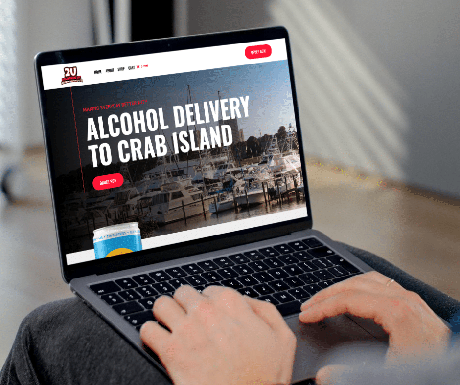 2u deliveries website design in destin, fl